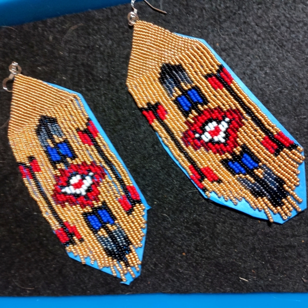 Hand crafted Native American Style earrings